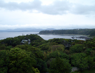 潮岬の海岸段丘